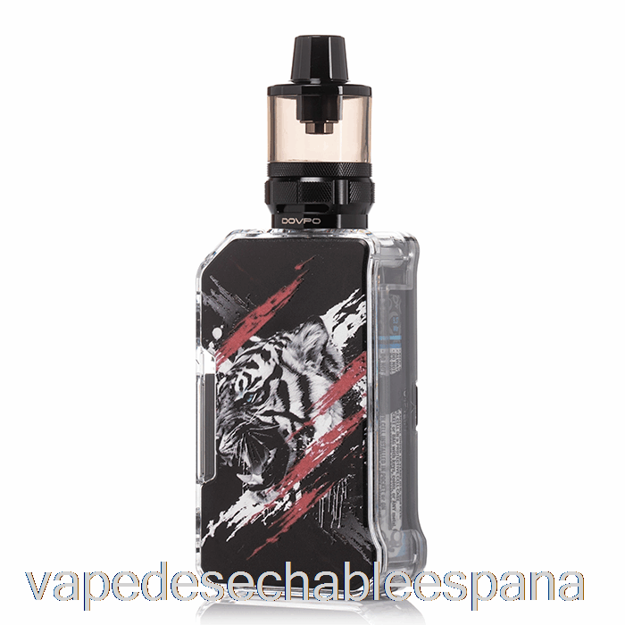 Vape Desechable España Dovpo Mvp 220w Kit De Inicio Tigre Transparente